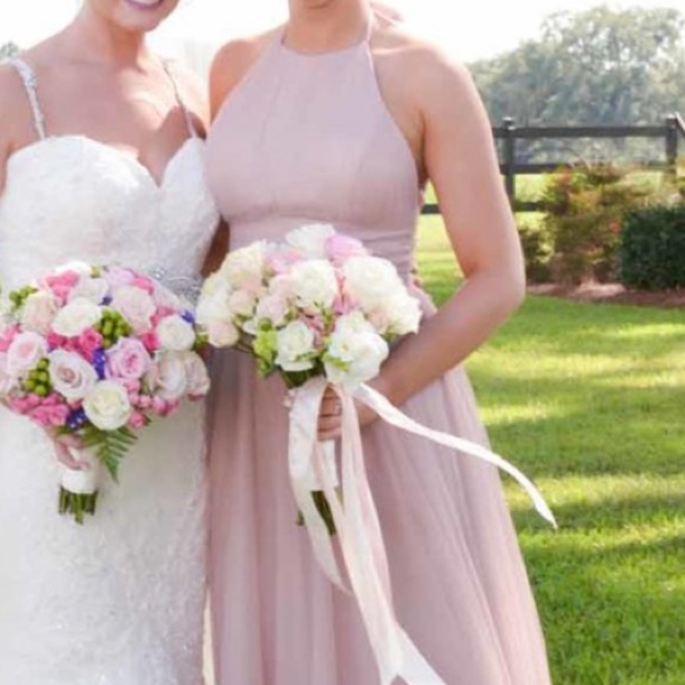 Watters 'Abigale' Dress Style 2302- Color: Blush
